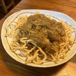 伊達商店 - つまみになるカレー揚げ麺？