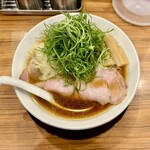 中華そば ココカラサキゑ - 丸鶏醤油+ワンタン 1150円