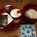 休日や - そばがき