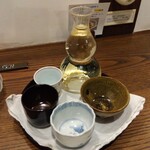 休日や - 日本酒をお燗で　竹林「ふかまり」