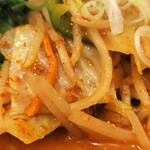 蒙古タンメン中本 - 野菜