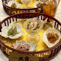 中国料理 王宮 - 本日の前菜5種盛り合わせ