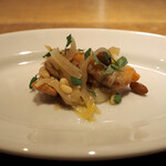 スガハラ - 明石 真鯛のインサオール + 玉葱 + レーズン