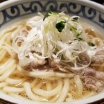 銀座 木屋 - 黒豚うどん。