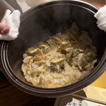 温石 - ⑫舞茸ご飯