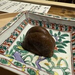 温石 - ⑥藤枝産玉取茸（椎茸）の蒸し焼き