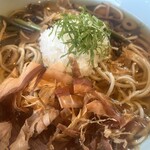 そば処まるた - 山菜おろし②