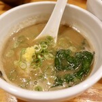 真鯛らーめん 麺魚 - 濃厚真鯛つけ汁