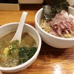 真鯛らーめん 麺魚 - 特製濃厚真鯛つけ麺大盛