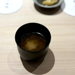 鮨 西崎 - 一番好きなお味噌汁かも(^^)