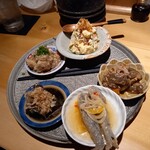 酒膳てんてこまい - 冷菜の盛り合わせ