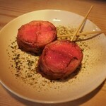名古屋コーチン焼鳥火神 - 仔羊の香草焼き