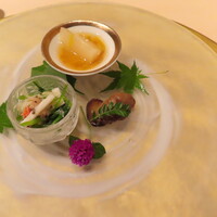 鮨 四 - 前菜　3種