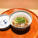 銀座 しのはら - 珀だけ、黒アワビだけ、柿の木だけ、田面木だけ、山伏だけ、平茸