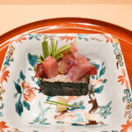 銀座 しのはら - マグロの手巻き