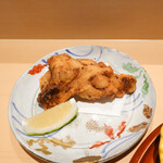 銀座 しのはら - すっぽん唐揚げ