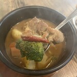 香樹 - 野菜とチキン　アップ