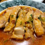 生餃子製作所 万福 - 蒸し鶏