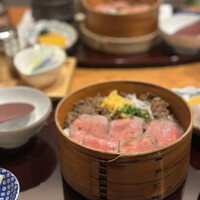 すき焼きと牛まぶし ももしき - 