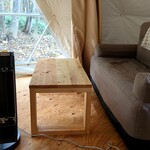 トコシエの森 - テントの中