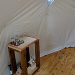 トコシエの森 - テントの中