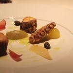 キュイジーヌ[s] ミッシェル・トロワグロ - 蛸のヴェネチア風　野菜のマリネ