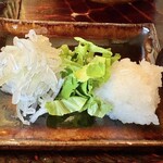 そば家　和味 - 薬味