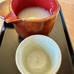 そば家　和味 - そば湯