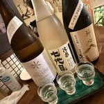 わかたろう - 日本酒飲み比べ