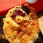 甘味とぱすた 柴ふく - 黒柴きなこ金時ミルク979円