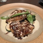 Luxe GRANDIR - メインの魚料理
                                タイのポワレ、レモングラスソース