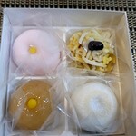 御菓子司 塩芳軒 - 和菓子4種