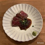 カレーとお酒 蕾 - 岩手県産和牛のたたき