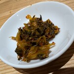 彩色ラーメンきんせい - 辛子高菜