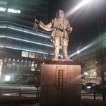 ブルーラベル - オマケ　 静岡駅前に建つ｢徳川家康公之像｣