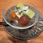 京町堀 なかむら - デザート（アイスケーキ）