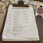 スワンタイル カフェ - メニュー