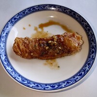 ホテルオークラ レストラン横浜 中国料理 桃源 - 湯葉の巻き揚げ　香味ソース 
