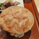 麦と麺助 - 中に味つき黄身が