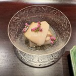 割烹 室井 - 鮑と白ずいき