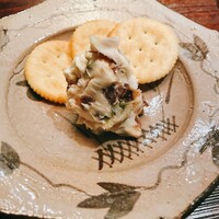 お料理 うち山 - 甘納豆マスカルポーネ