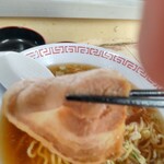 駅そば そば・うどん八起家 - ペラ肉