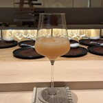 京道 とよおか - 桃ジュース 金額不明