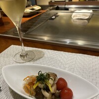 新橋 鉄板焼 ぷらちな FISH&MEAT - 