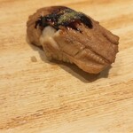 鮓 きずな - 煮穴子山椒のせ