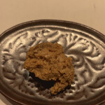 鮓 きずな - 北海道余市のあん肝奈良漬け合わせ