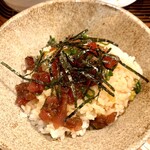 料理 萬口 - かつおの卵かけご飯