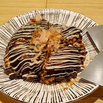 お好み焼き 恋火 - 親子玉お好み焼