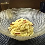 HIYACHU BAR 群青 - 新生姜のペペロンチーノ