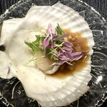 HIYACHU BAR 群青 - 生ホタテのカルパッチョ